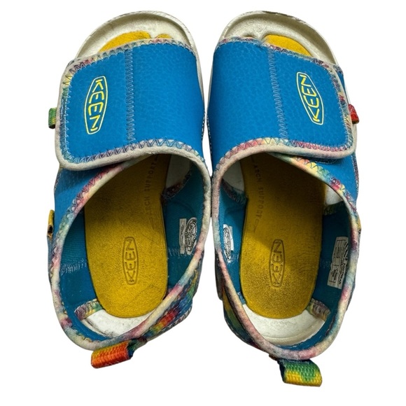 Keen Blue Knotch River Sandals Waterproof Colorful Toddler Girls Boy 7 Washable - Picture 3 of 9
